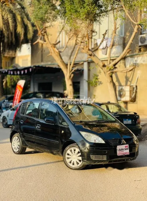 ميتسوبيشي كولت 2007 أسود مستعملة للبيع - 3