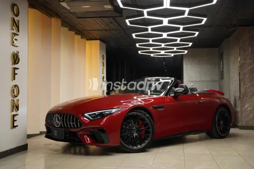 Mercedes SL Roadster 2024 Red Used for Sale - 2