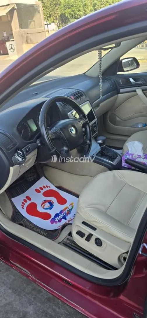 سكودا اوكتافيا A5 2006 أحمر غامق مستعملة للبيع - 4