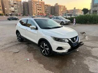 نيسان قشقاي 2018 أبيض مستعملة للبيع