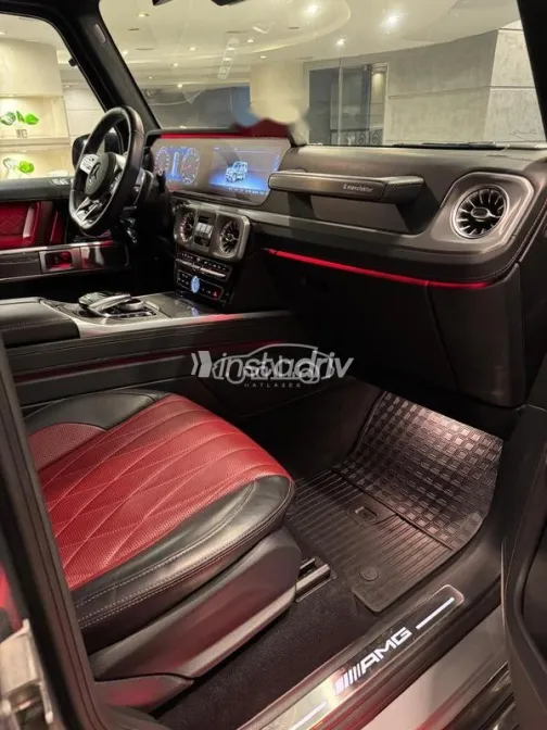 مرسيدس جي 63 ايه ام جى 2022 فضي مستعملة للبيع - 2