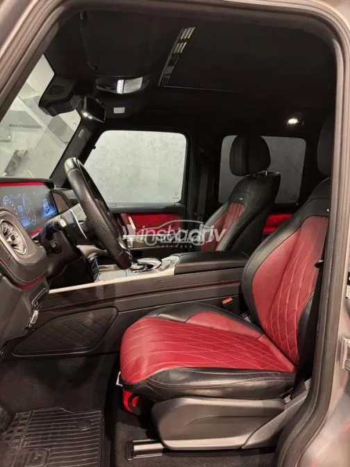 مرسيدس جي 63 ايه ام جى 2022 فضي مستعملة للبيع - 3