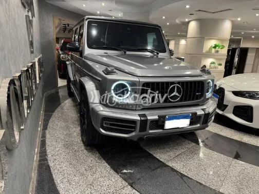 مرسيدس جي 63 ايه ام جى 2022 فضي مستعملة للبيع - 4