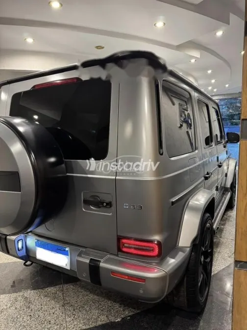 مرسيدس جي 63 ايه ام جى 2022 فضي مستعملة للبيع - 10