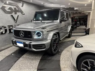 مرسيدس جي 63 ايه ام جى 2022 فضي مستعملة للبيع