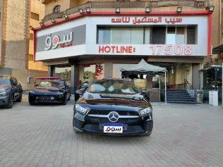 مرسيدس A 180 2020 أسود مستعملة للبيع