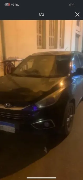 هيونداي IX 35 2015 أسود مستعملة للبيع