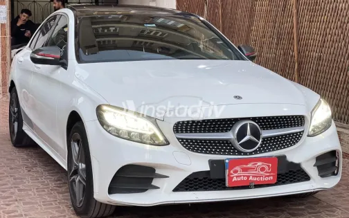 Mercedes C 180 2019 White Used for Sale - 3