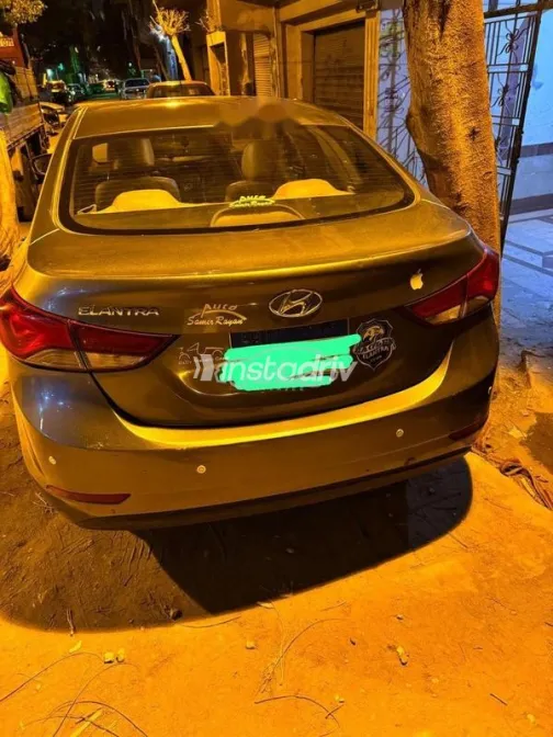 Hyundai Elantra MD 2016 Dark Gray Used for Sale - 3