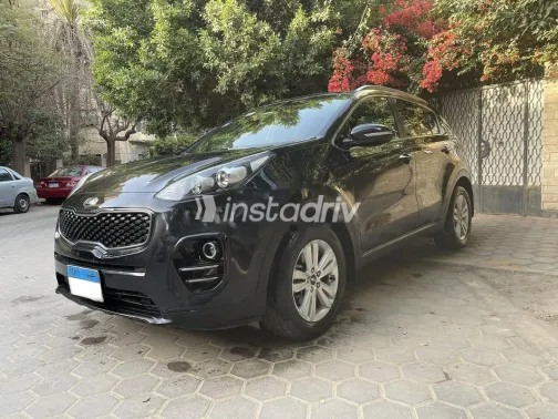 كيا سبورتاج 2017 أسود مستعملة للبيع - 1