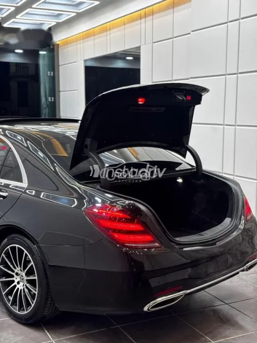 مرسيدس S 450 2020 أسود مستعملة للبيع - 2