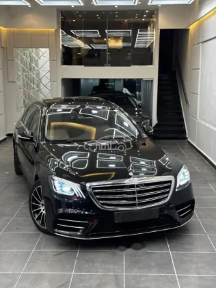 مرسيدس S 450 2020 أسود مستعملة للبيع
