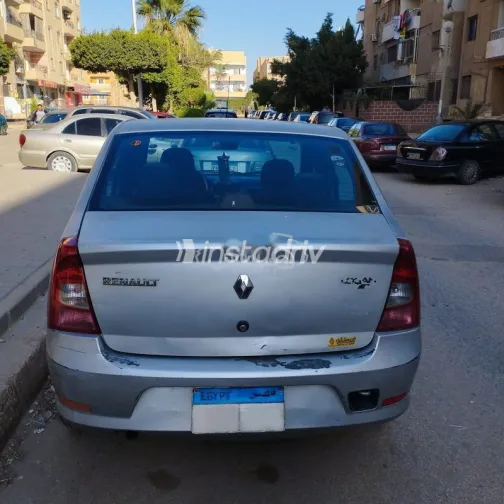 رينو لوجان 2014 فضي مستعملة للبيع - 3