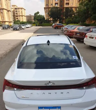 Hyundai Elantra CN7 2022 White Used for Sale