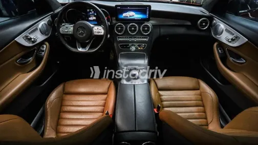 مرسيدس C 200 2020 أحمر غامق مستعملة للبيع - 7