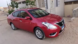 نيسان صنى 2020 أبيض مستعملة للبيع