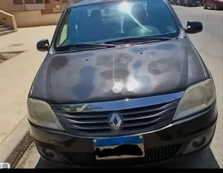 رينو لوجان 2012 أسود مستعملة للبيع