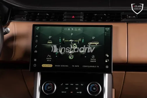 لاند روفر رنج روفر فوج 2023 أسود مستعملة للبيع - 9