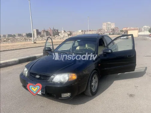كيا سبكترا 2001 أسود مستعملة للبيع - 5