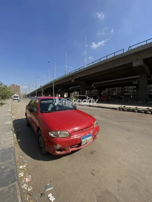 Hyundai Accent 1998 Red Used for Sale - 5