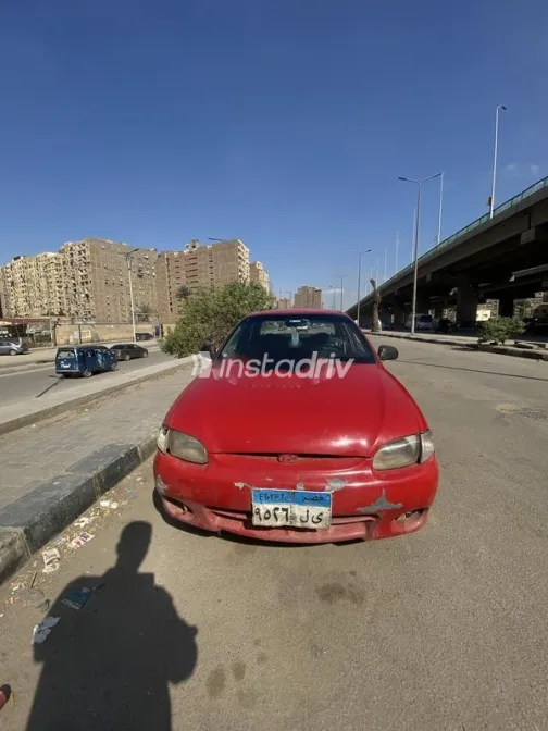 Hyundai Accent 1998 Red Used for Sale - 6