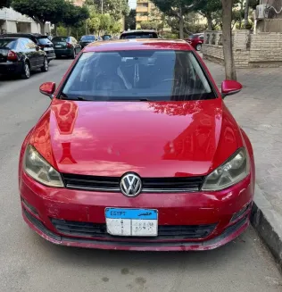 Volkswagen Golf 7 2014 Red Used for Sale
