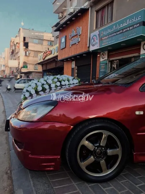 ميتسوبيشي لانسر بومة 2006 أحمر غامق مستعملة للبيع - 5