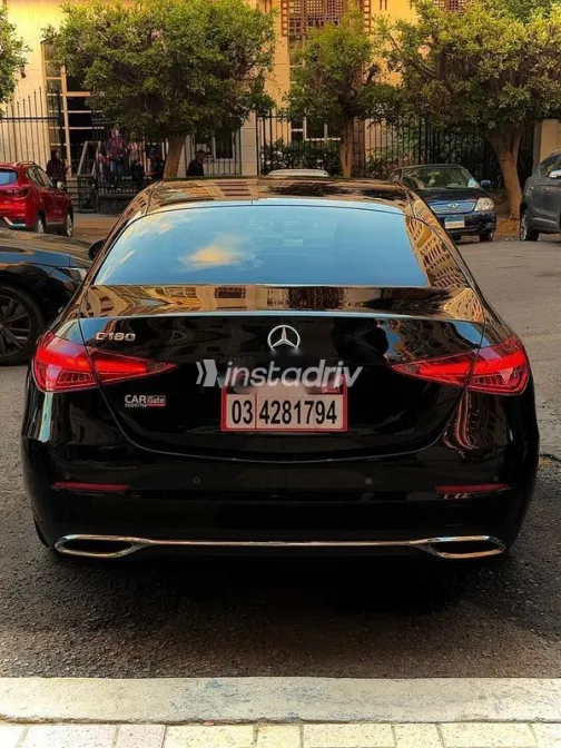 مرسيدس C 180 2022 أسود مستعملة للبيع - 9