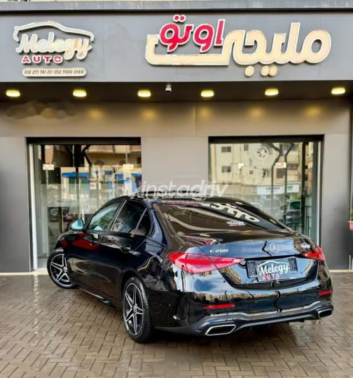 مرسيدس C 200 2023 أسود مستعملة للبيع - 6