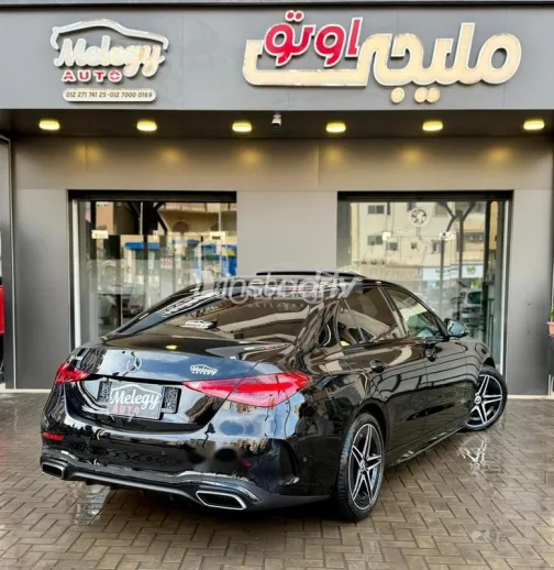 مرسيدس C 200 2023 أسود مستعملة للبيع - 7