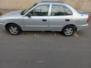 هيونداي فيفا 2008 فضي مستعملة للبيع