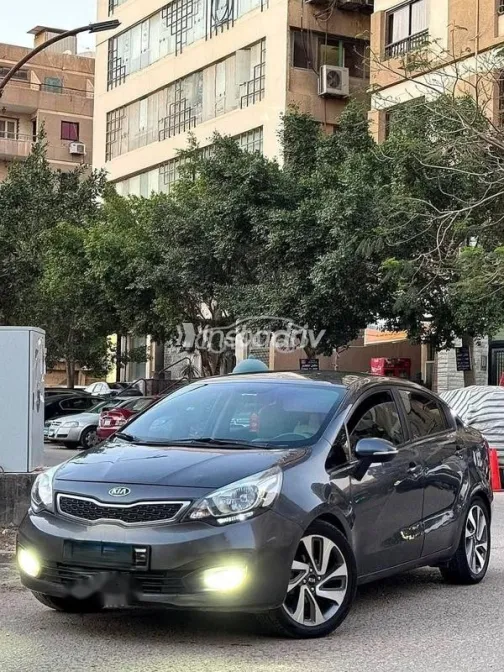Kia Rio 2014 Brown Used for Sale - 7