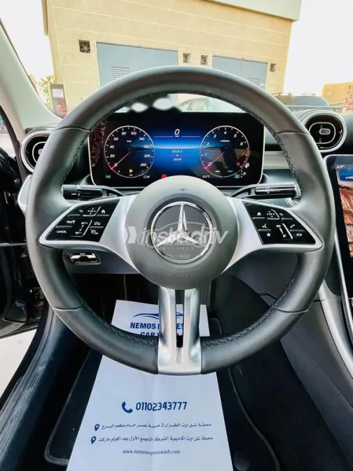 مرسيدس C 180 2025 أسود مستعملة للبيع - 7