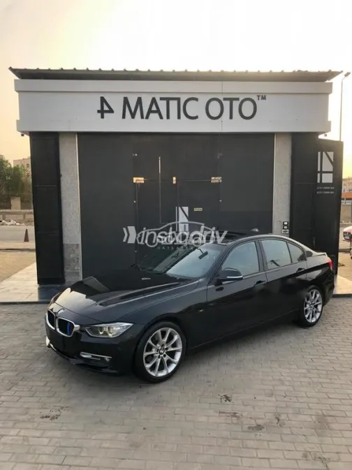 BMW 320 2015 Black Used for Sale - 2