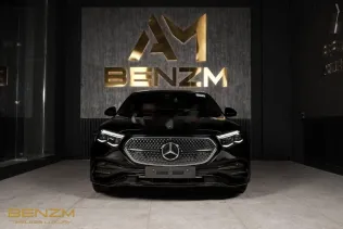 مرسيدس E 200 2025 أسود مستعملة للبيع