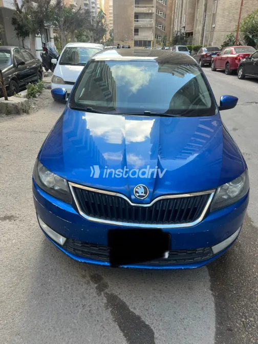 Skoda Rapid 2015 White Used for Sale - 3