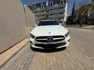 مرسيدس A 180 2021 أبيض مستعملة للبيع