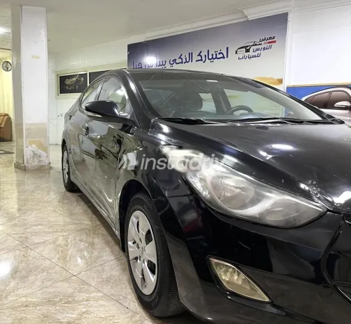 هيونداي إلنترا 2012 أسود مستعملة للبيع - 6