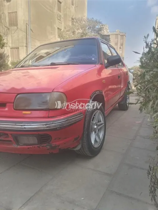 سكودا فيليشيا 1997 أحمر مستعملة للبيع - 7