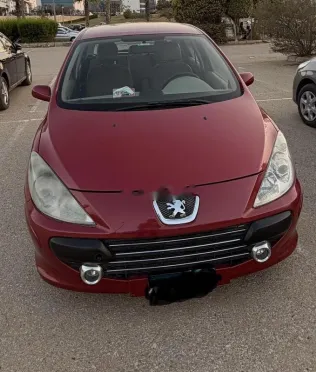 Peugeot 307 2007 Dark Red Used for Sale
