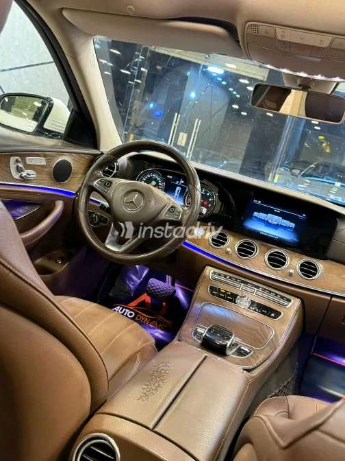 Mercedes E 180 2018 White Used for Sale - 7
