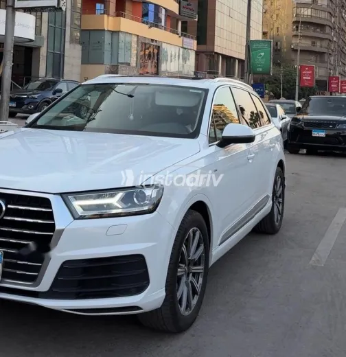 اودي Q7 2019 أبيض مستعملة للبيع - 2