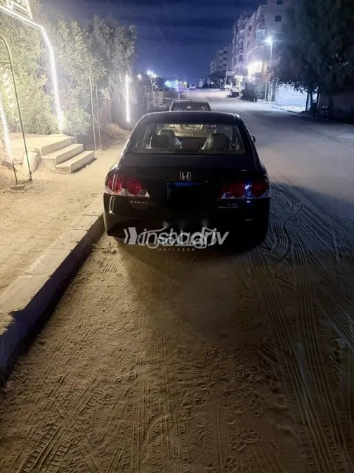 Honda Civic 2008 Black Used for Sale - 2