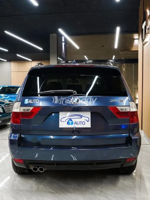 بي ام دبليو X3 2008 أزرق غامق مستعملة للبيع - 5