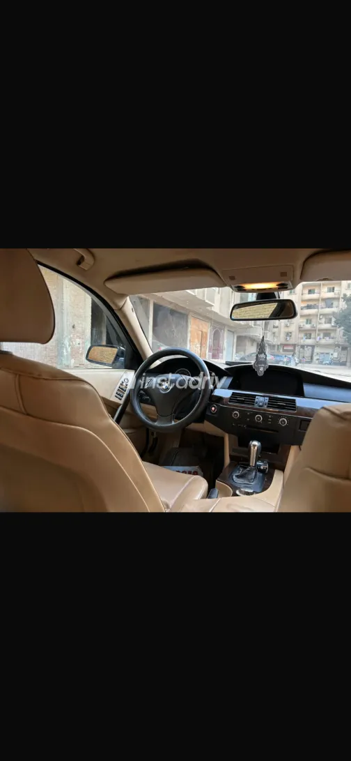 بي ام دبليو 523 2007 أبيض مستعملة للبيع - 2