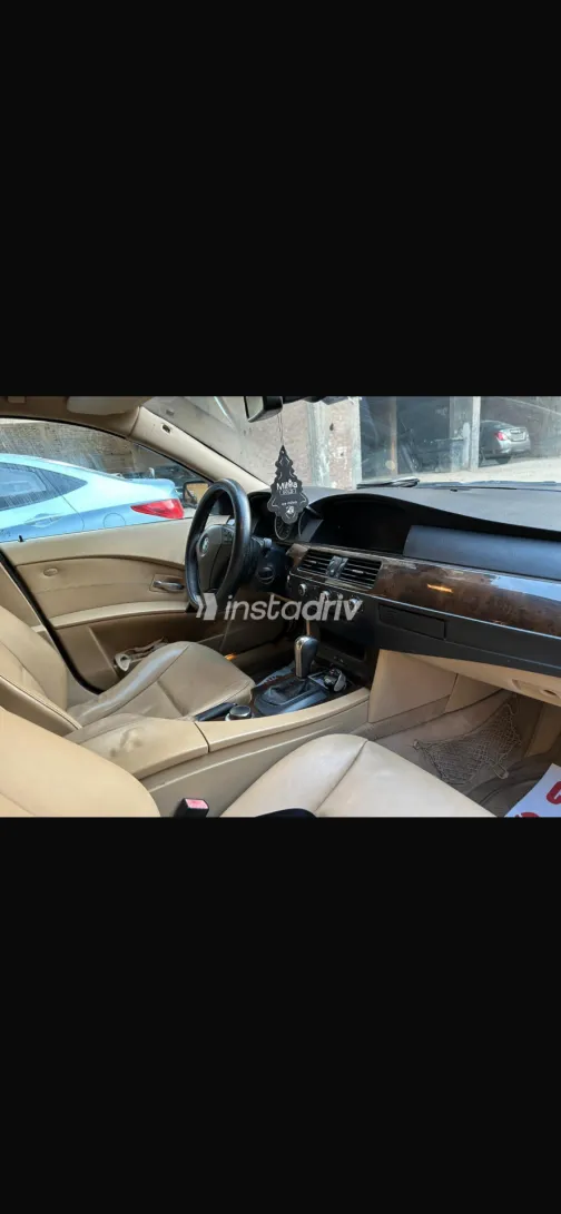 بي ام دبليو 523 2007 أبيض مستعملة للبيع - 4