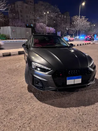 اودي A5 2022 أبيض مستعملة للبيع
