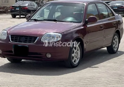 Hyundai Verna 2008 Dark Red Used for Sale - 1