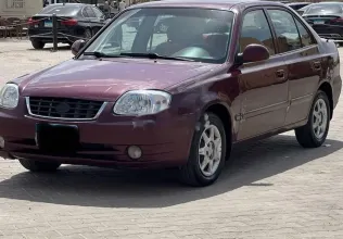 Hyundai Verna 2008 Dark Red Used for Sale