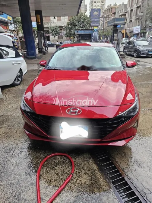 هيونداي إلنترا سى ان 7 2021 أبيض مستعملة للبيع - 4